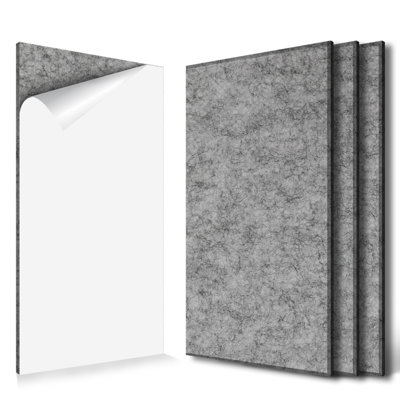 Panneaux muraux auto-adhésifs à haute densité 47,2 po x 23,6 po 