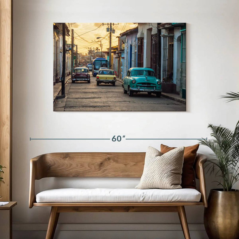 Mehar Cuban Street Cars, H 30 po x l 45 po