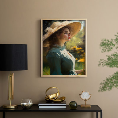 «WOMEN Series DCCDXL», reproduction encadrée - bois massif