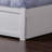 Orlando Solid Wood Platform Bed with Panel Footboard & Trundle-89114874