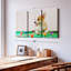 «Dog jouant au billard» sur toile-367254882
