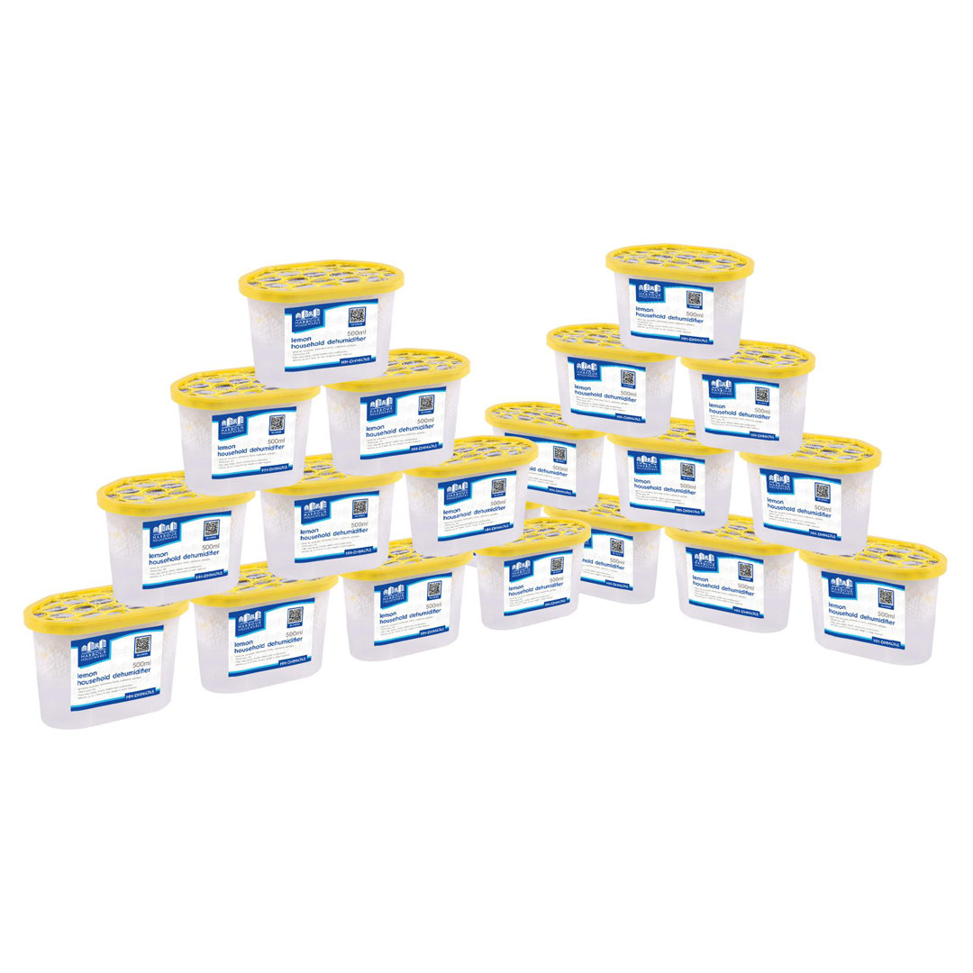 20x 500ml Interior Dehumidifiers Moisture Absorber Damp Trap for Home Wardrobe Bedroom Garage - Image 3