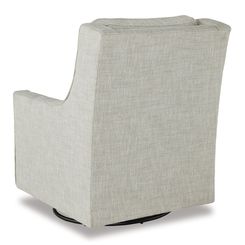 Fauteuil d'appoint Yashal, Tissu gris