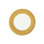 Diana Gold Bone China Salad/Dessert Plate