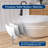 Forma 63" Wavy Freestanding Tub Solid Surface Freestadning Stone Resin Soaking Bathtub-106893273