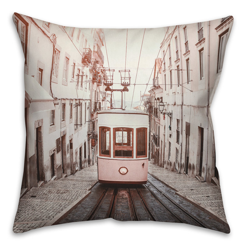 Housse et insert de coussin carré Lisbon