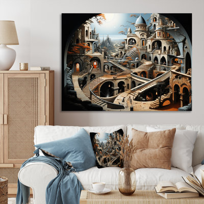 Surréalisme City Infinite Illusions II
