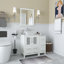  Ensemble de meuble-lavabo simple 24 "avec miroir-27052444