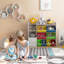 Rangement à jouets pour enfants avec bacs