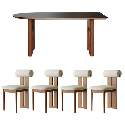 French style retro simple dining table sets