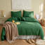 Housse de couette en lin et coton avec fermeture éclair invisible (King, Lin)-134699805-134699810