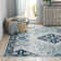Tapis oriental gris / crème Christa