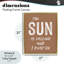 Cadre flottant Sun Is Calling Must Go, design par lettré et doublé-1232905684-1232905685