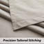 Blackout Linen Eyelet Curtains Set of 2 - Thermal Door & Window Panels-1572398669-1572398662