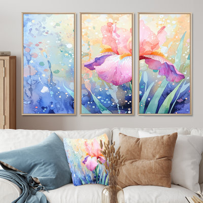 Adalise - ensemble d'art mural Iris