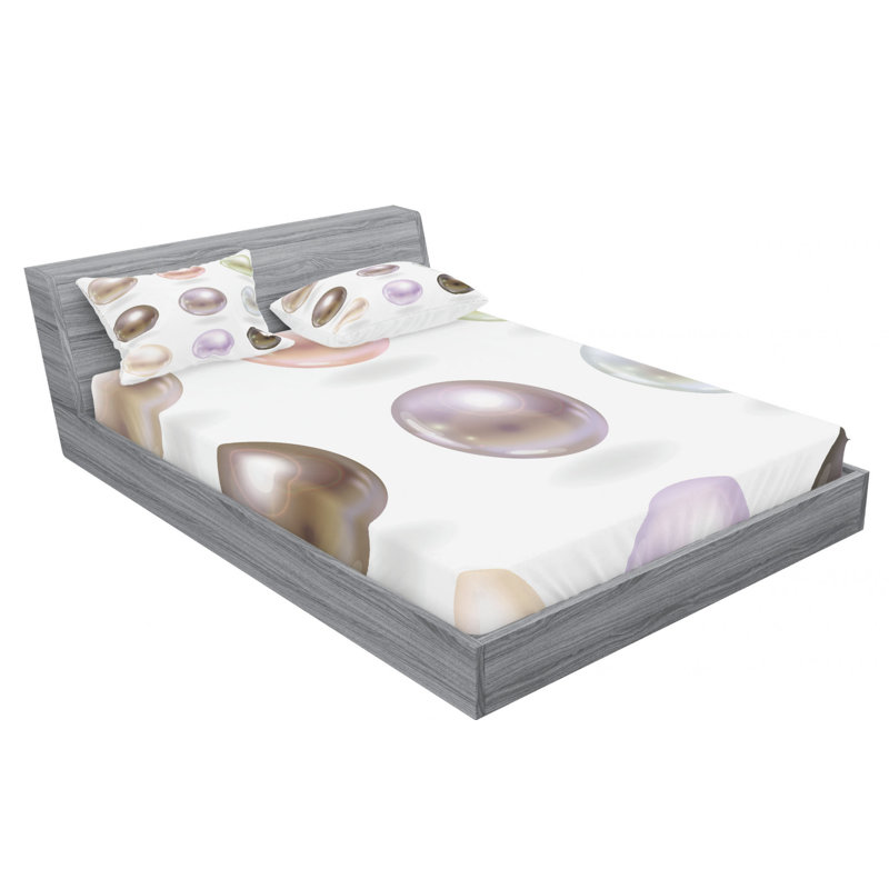 Microfiber Sheet Set, Full Sheet Set with Fitted Sheet