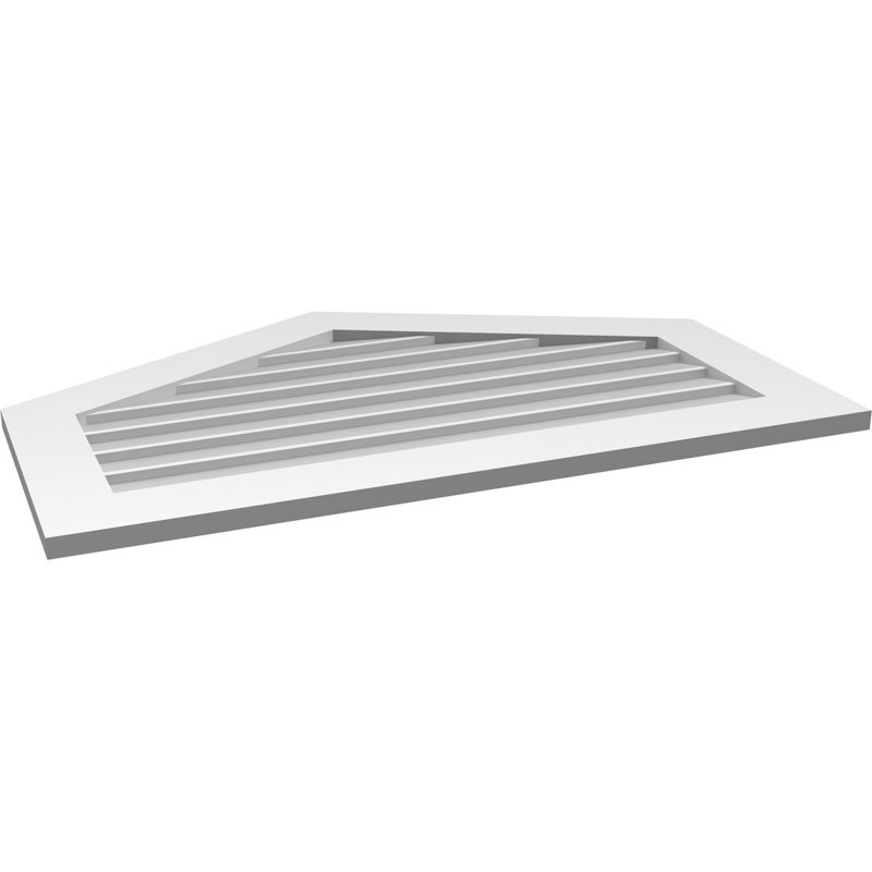 Ventilateur à pignon en uréthane non-fonctionnel Signature, H 26 po x l 40 po x P 1 po