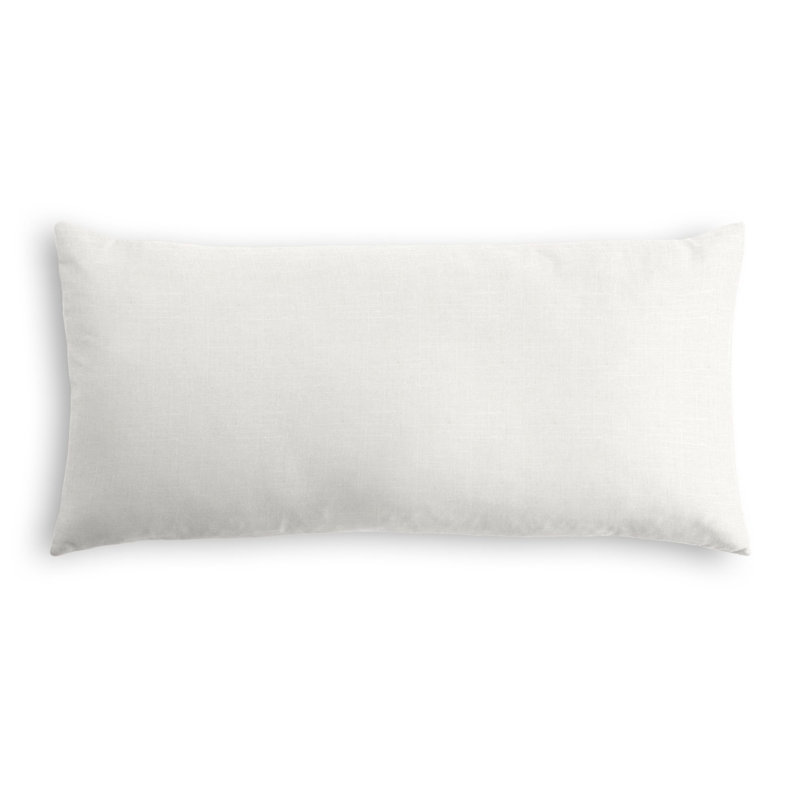 Housse de coussin rectangulaire, 12 po x 24 po, Beige clair