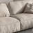 Minimalist Elephant Ear Tech Fabric Small Sofa