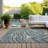 Lamanna Washable Abstract Indoor / Outdoor Rug-95453275
