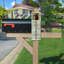 Plaque d'adresse sur 1 ligne Bear Cub-87207008