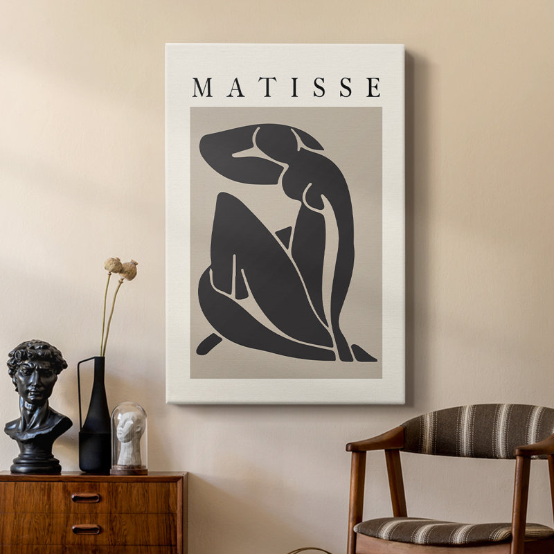 Matisse Ccclxxx, reproduction d'art encadrée sur mesure, galerie Cavas, H 18 po x l 12 po