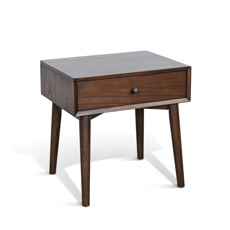 Hackler 1 Drawer Bachelor's Chest, Walnut