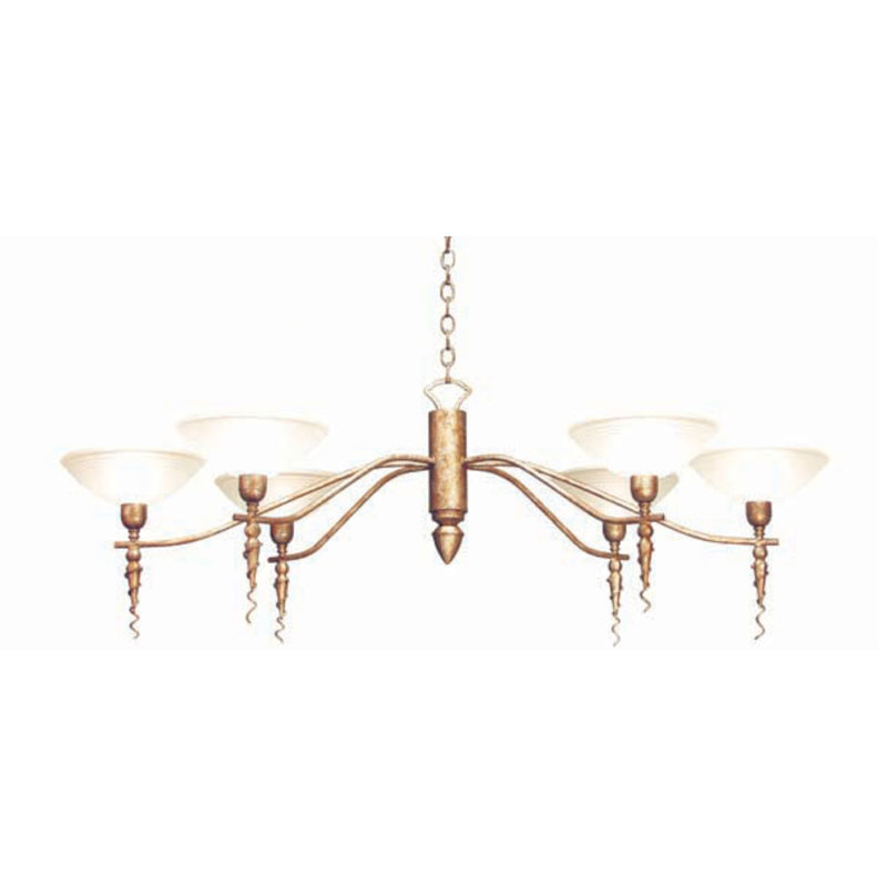 Blanca 6 - Light Chandelier, Corinth