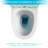 Modern Ceramic Toilet With Dual Flush And Low Maintenance Glaze Silent Flushing Construction