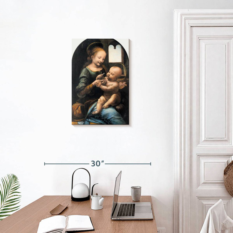 Adella Benois Madonna 1478, H 24 po x l 16 po