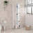 Mirror Linen Cabinet, Four Interior  Shelves, Five External Shelves-1485553941
