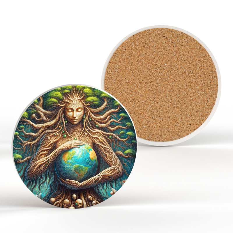 Ceramic Round 1 Piece Coaster