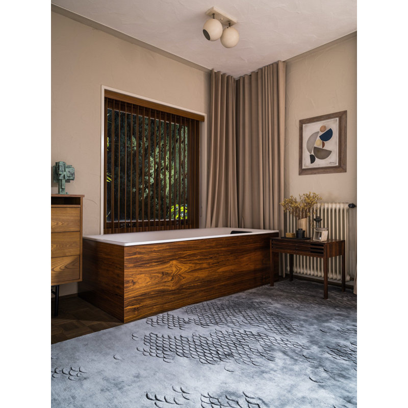Helen Amy Murray Scales River Area Rug, Rectangle 4' x 6'