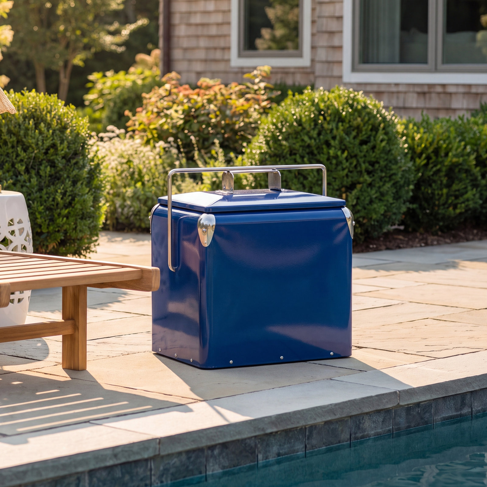 Retro Cooler, Blue