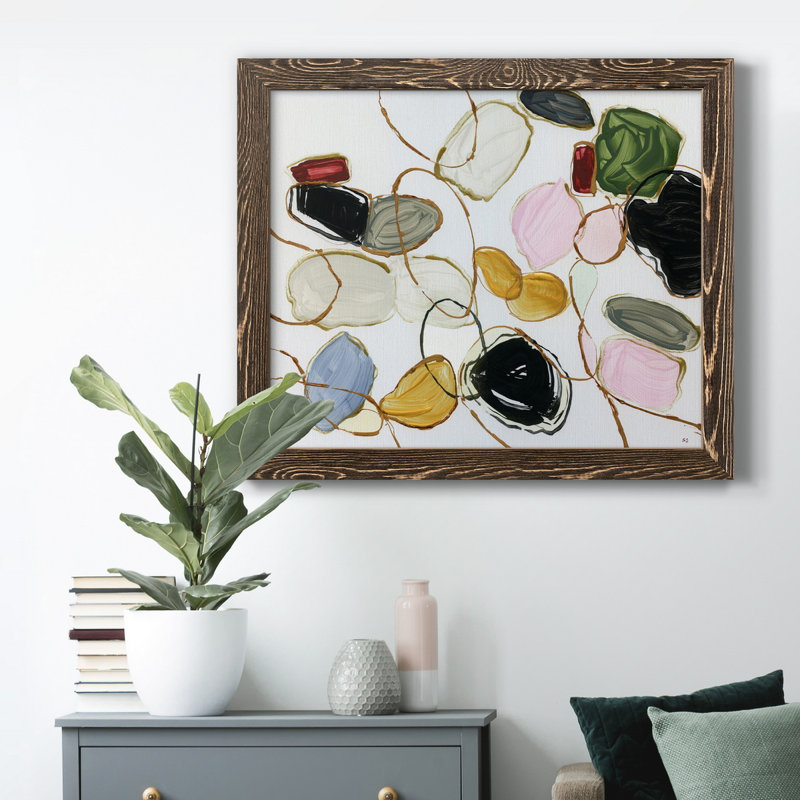 Versailles Treasures - Peinture sur toile encadrée, H 20 po x l 17 po x P 1,5 po, Noyer