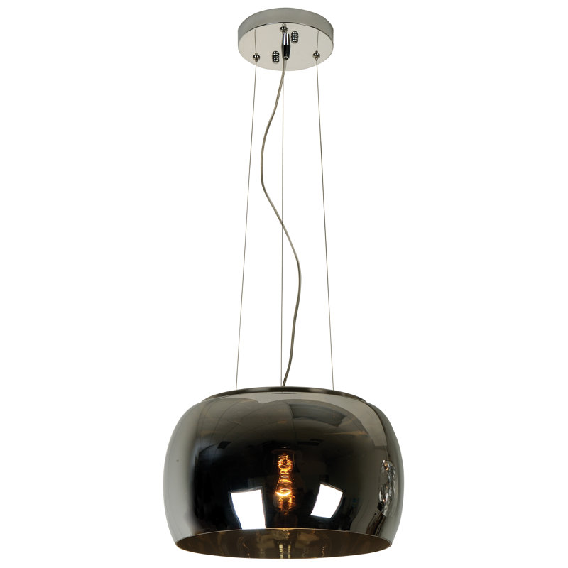 Luminaire suspendu tambour 1 lumière Houpt
