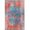 Tapis décoratif rouge et bleu