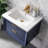 Draven 24'' Single Bathroom Vanity with Porcelain Top-1824845735