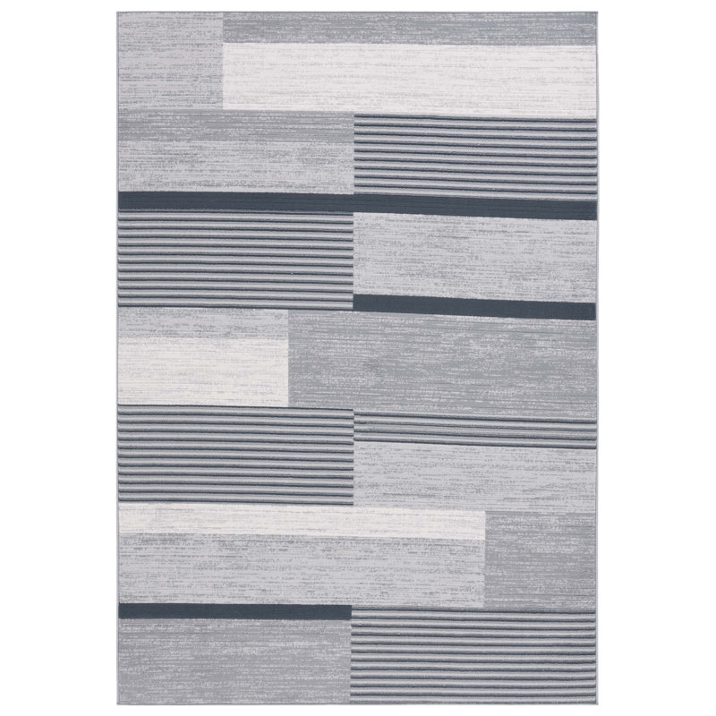 Alcinda Performance Geometric Rug, Rectangle 5'3" x 7'6"