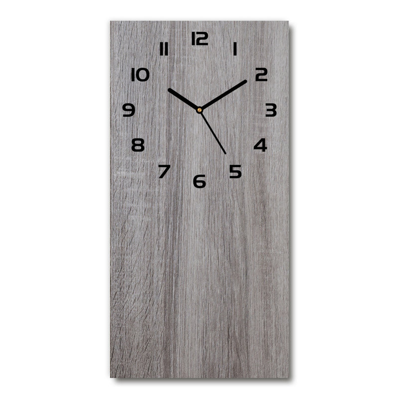 Jacaria Glass Wall Clock, Black