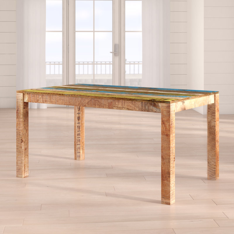 Natascha Solid Wood Dining Table, 30" H x 60" W x 36" D