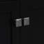 60" Black Bathroom Vanity With Double Vanities, Ceramic Sinks, Adjustable Shelf, Gracefully Shutting Hinges, Flip Drawer - Elegant Sanctuary Modern Vanity, U-Shaped Quiet Close Doors, Practical