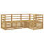 185.5cm Wide Patio Sectional Set