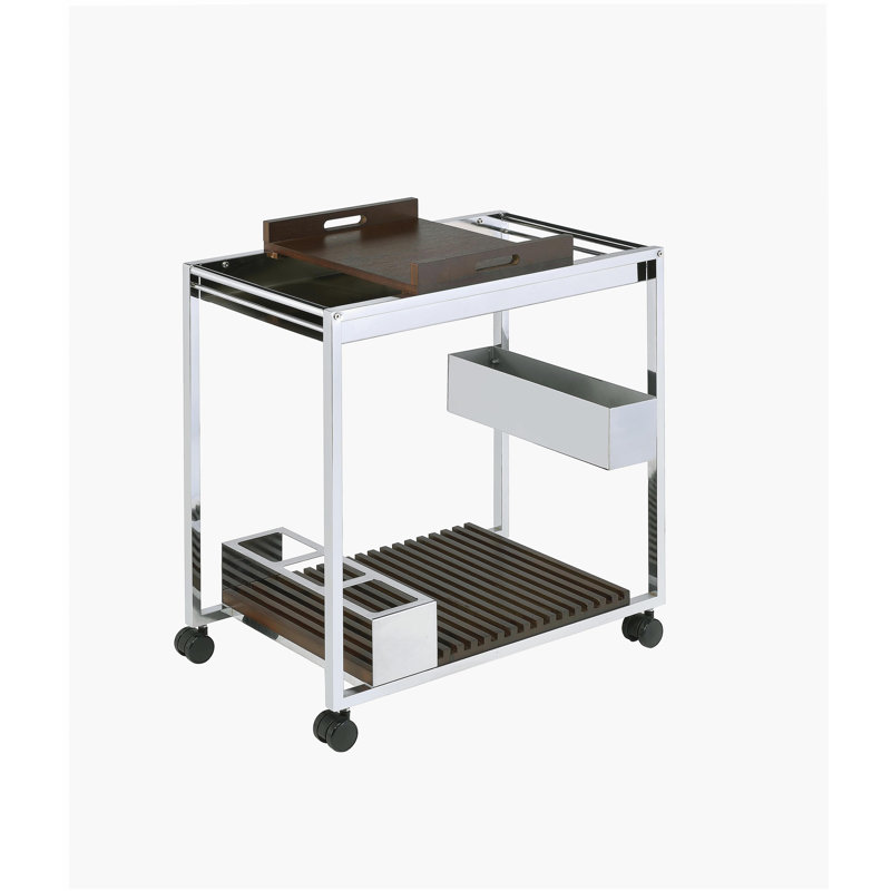 Chariot de service Lisses chrome
