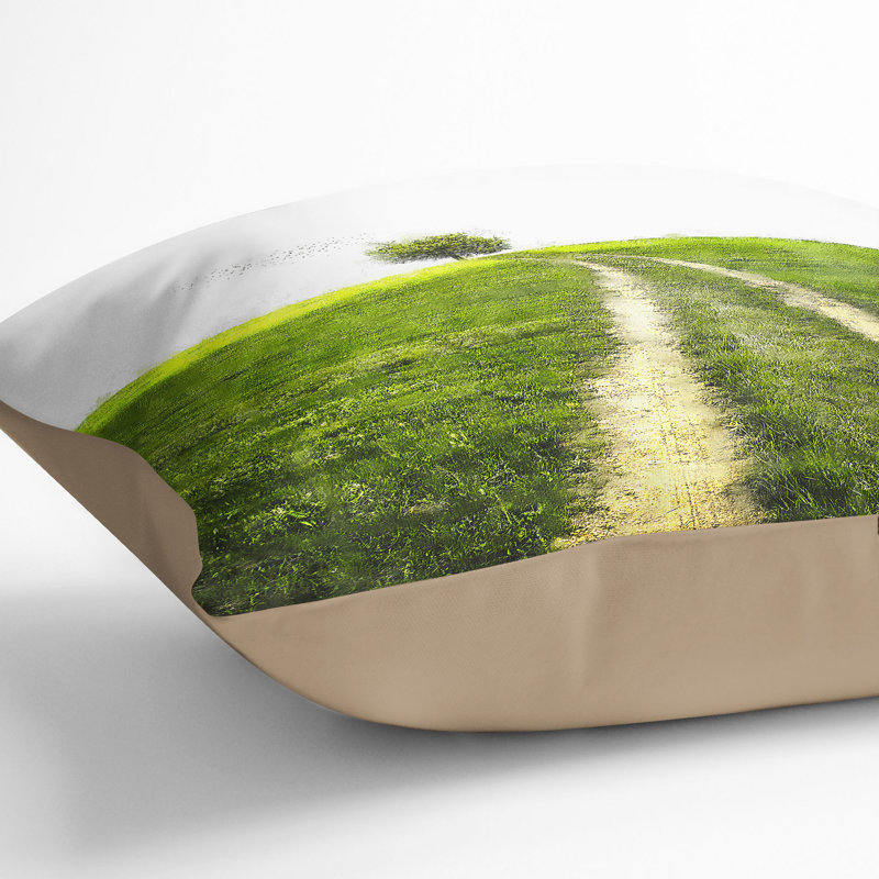 Square Cushion, 40cm H x 40cm W x 15cm D, Stone