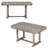 Sharees 6 - Person Trestle Dining Set-1026710902-1026710903-1026710900