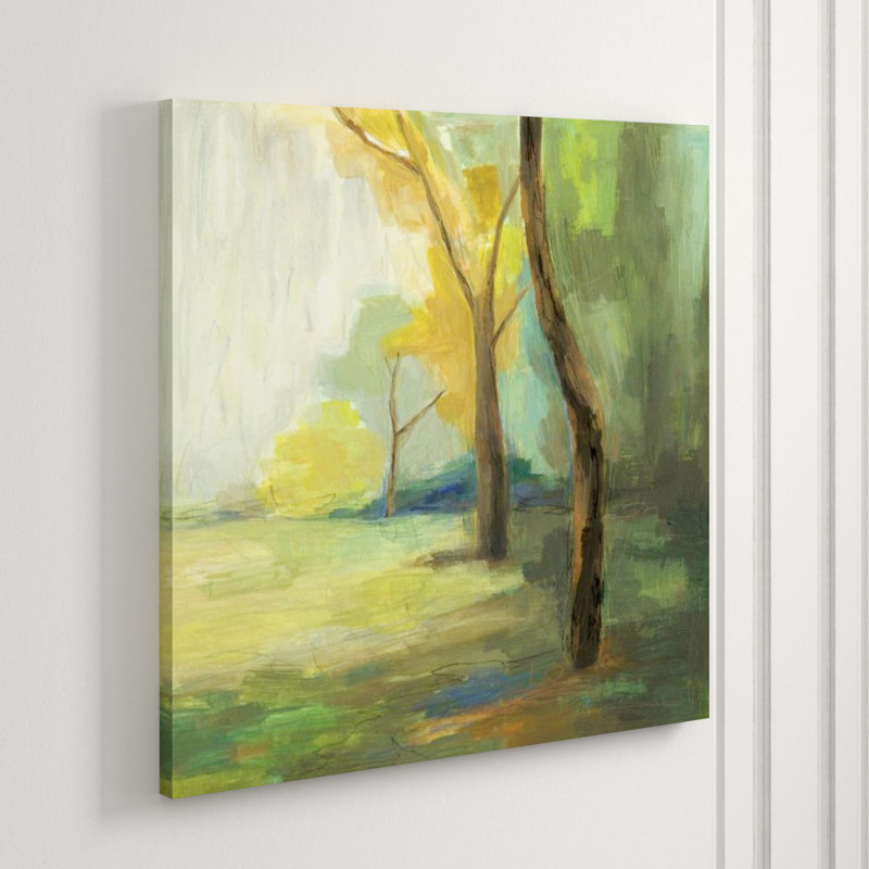 Afternoon Forest II Painting by Elle Youngstrom, 54" H x 54" W, Outdoor