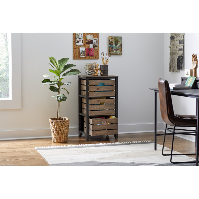 3 Drawer Storage Drawer
