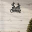 Christmas Reindeer and Christmas Phrases Decorative Accent