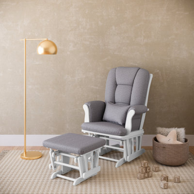 Fauteuil oscillant et coulissant avec repose-pieds Tuscany